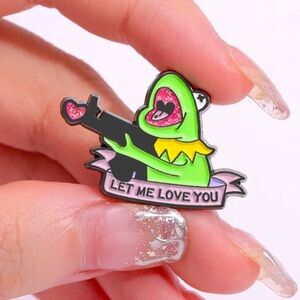 SALE Kermit The Frog Let Me Love You Enamel Pin